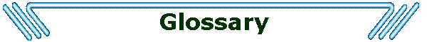 Glossary